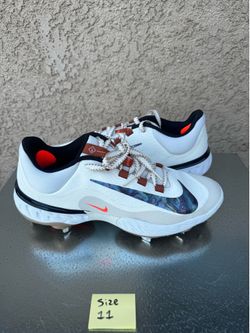 Nike Alpha Huarache Elite 4 Low Baseball Cleats (HV8541-100) Size: 11