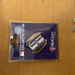 Dodgers World Series Collector Pin