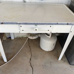 Enamel Antique Table