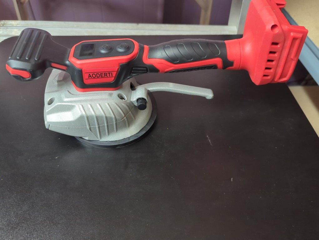 Battery Cordless Wall Floor Tiles Laying Vibrating Tool Vibrator Suction Cup