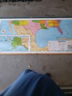 United States Pull Down Map