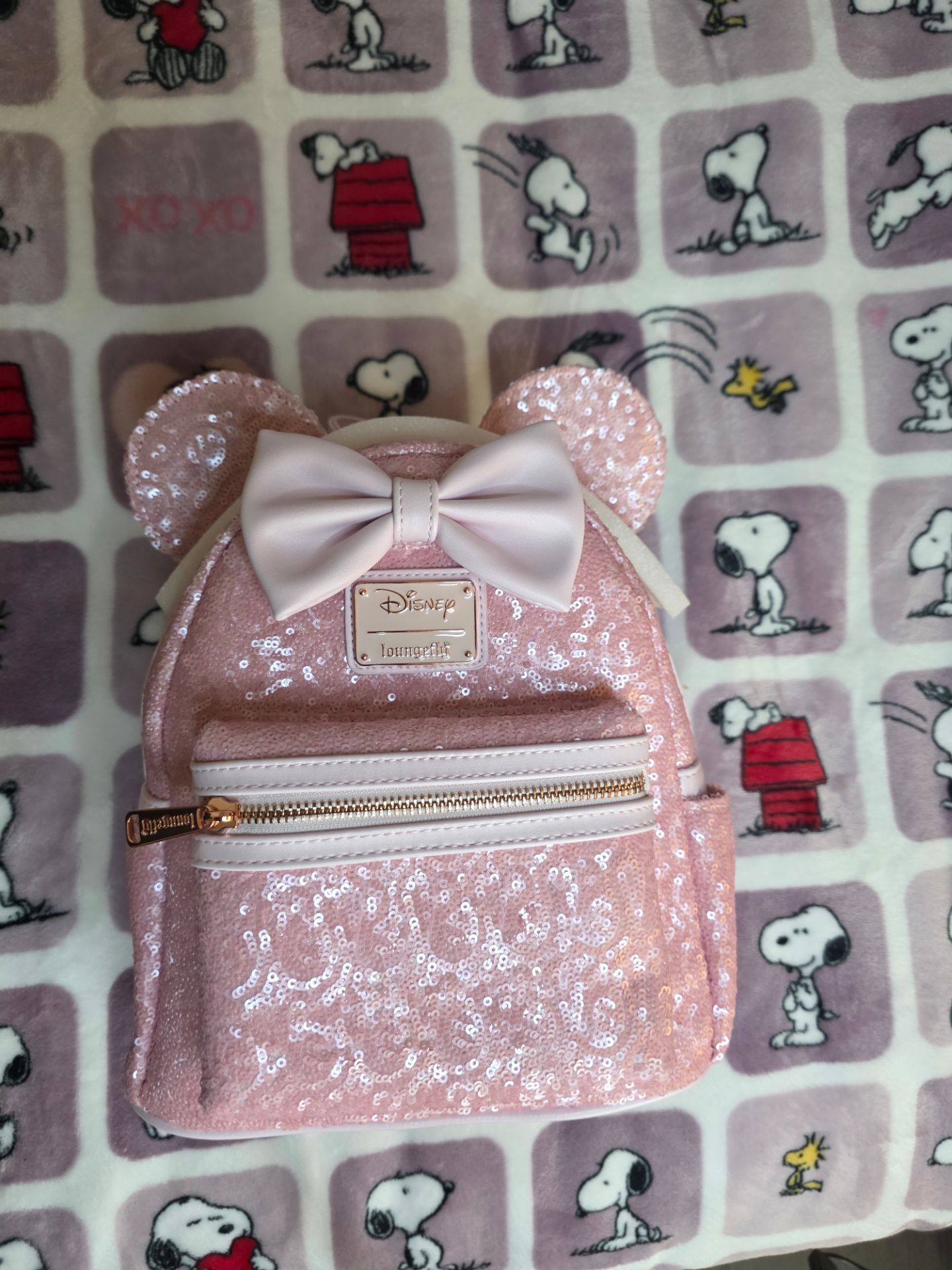 Loungefly Disney Cotton Candy Sequin Backpack Loungefly Disney Cotton Candy Sequin Mini Backpack NWT main image 2