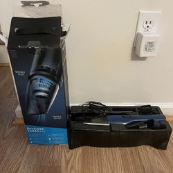 NEW OPEN BOX PORTABLE TURBO CHARGE VACUUM.  ATTACHMENTS AND CHARGER INCLUDED.  🔌🔌.  WASHABLE FILTER.  WAS $30(SEE AD). SALE $15. 💵💵