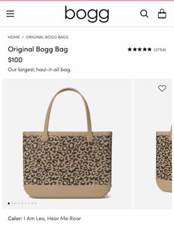Bogg Bag Original Tote – Leopard Print