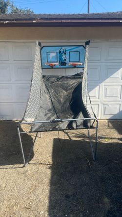 Double basketball game works just needs nets or play without the nets $25