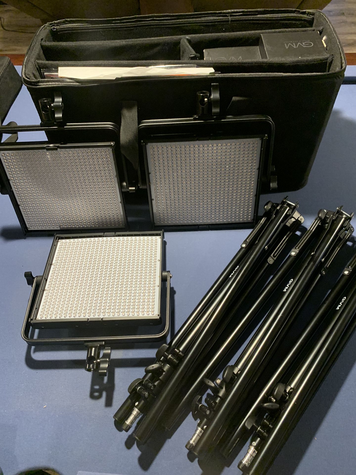 GVM 672S-B Bi-Color LED Light Panel (3 Light Kit)