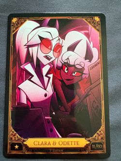 Hazbin Hotel Season 2, 1st edition trading cards, Clara & Odette