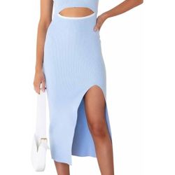 New Women's Bodycon Cut-out Dress