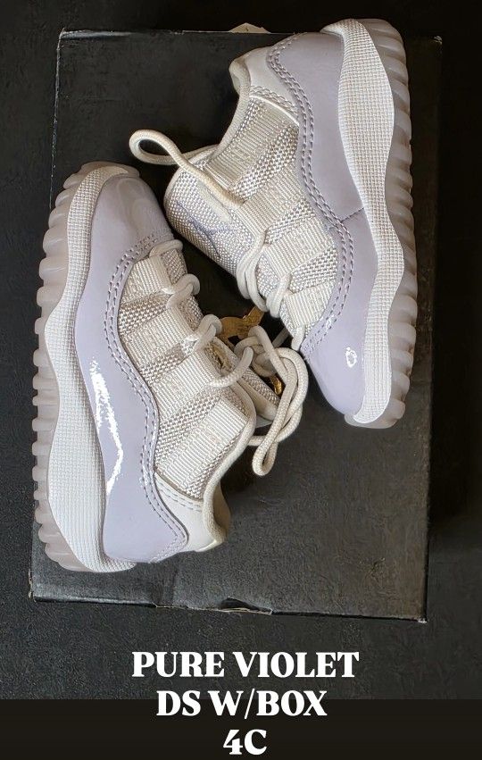 Jordan 11 Pure Violet Sz 4C 