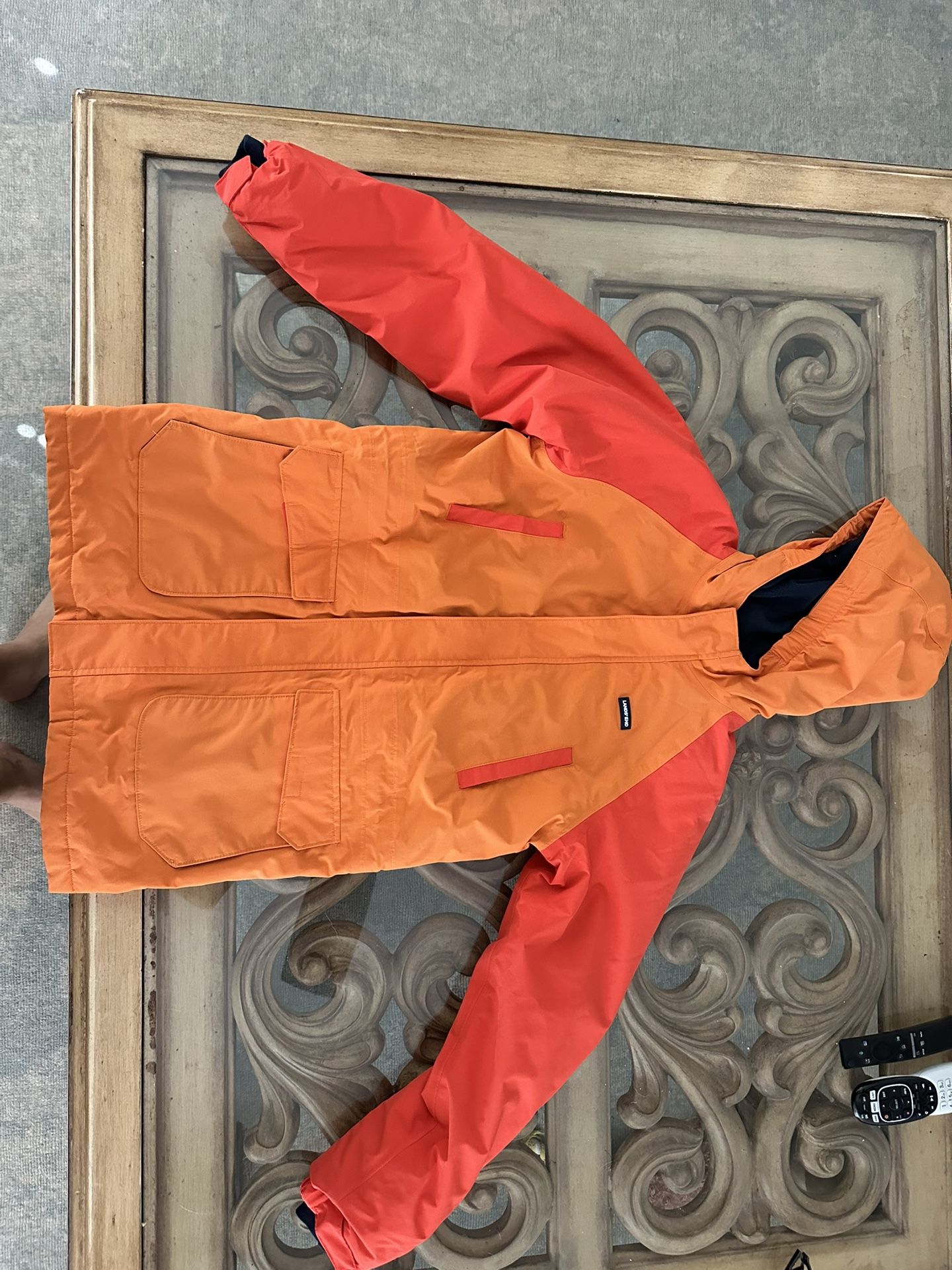 Used Lands End Squall Winter Parka Snow Jacket/Kids XL- 14-16