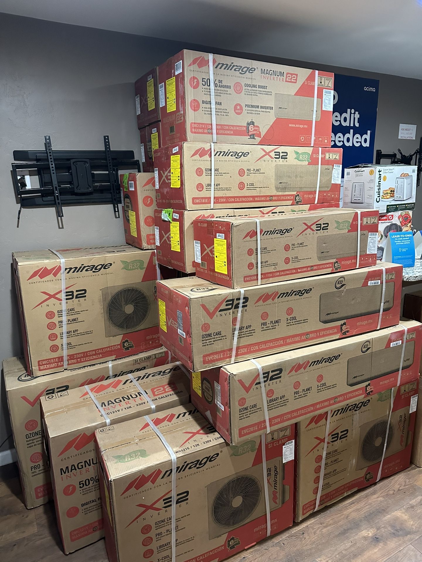 Mini Splits " COLD / HOT"❄️🔥 BUY NOW- PAY LATER!! 1 Ton 2 Ton 3 Ton