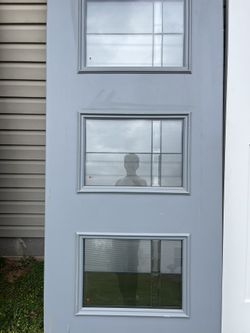 Smooth Fiberglass Door