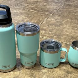 YETI sea foam set