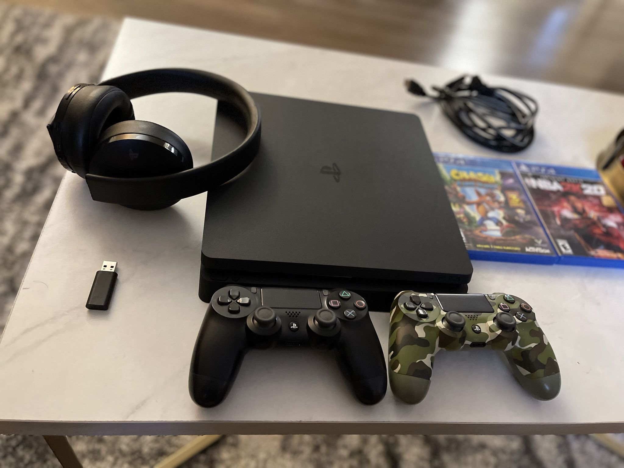 PS4 1TB Bundle w/ 2 Controllers + Games – Great Deal!