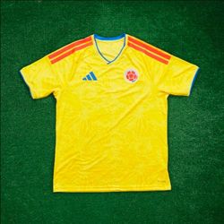 Colombia Adidas 2026 World Cup National Team (Yellow) Soccer Jersey