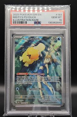 Pokemon Destined Rivals Misty’s Psyduck PSA10