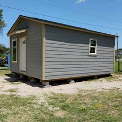 16x20 Tiny home shell /gable shed with division walls! (included features in description ! )