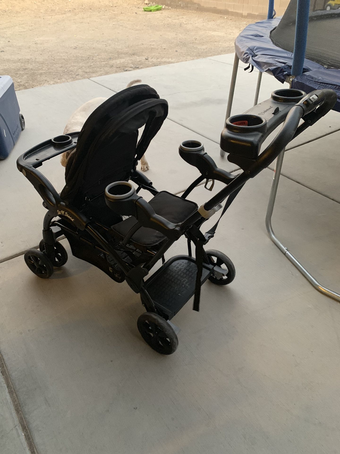 Baby trend sit n stand double stroller