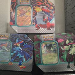 Pokémon Complete Paldea Partners Tin Set