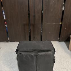 Scrapbook Tote With Paper And Stencils 