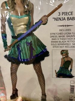 Womens Ninja Turtle Costume