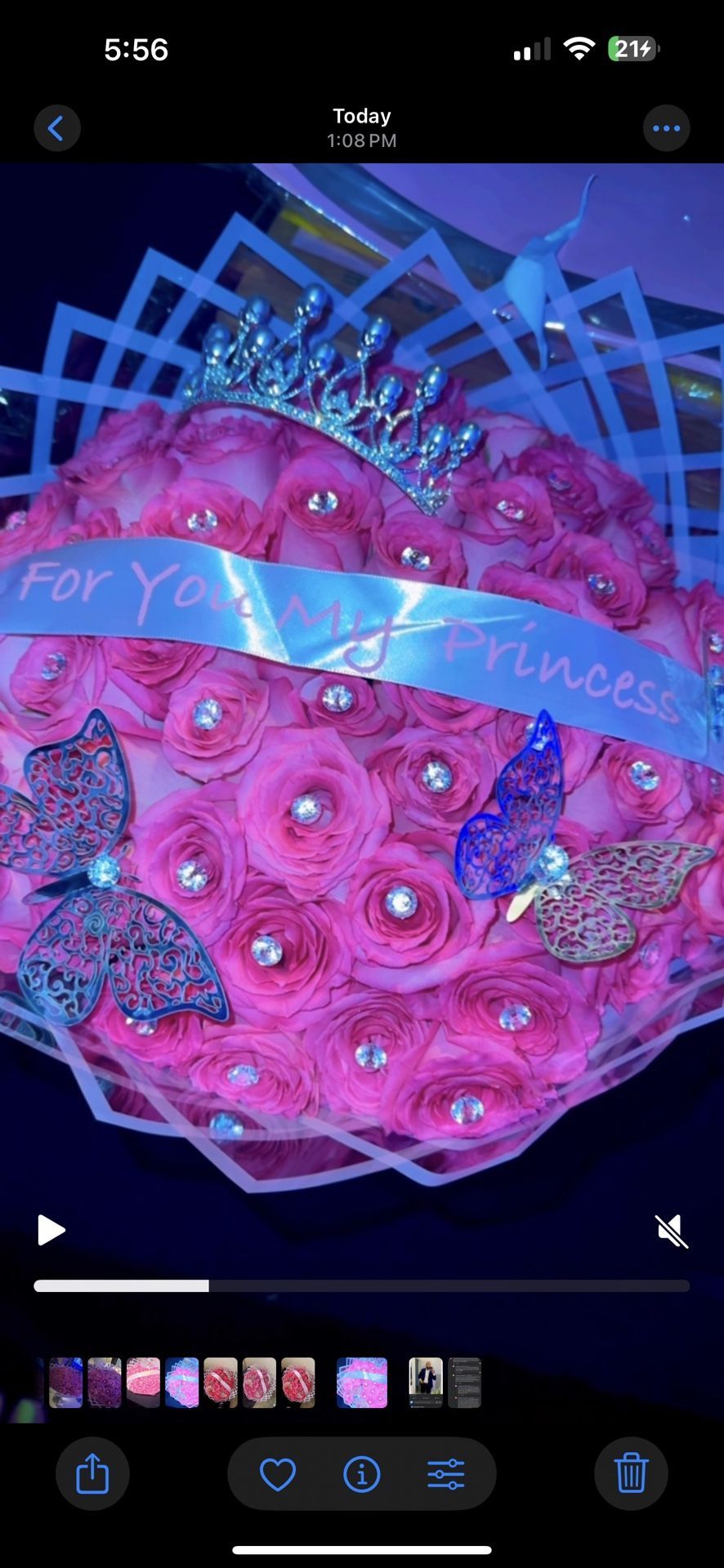 Pink princess Roses