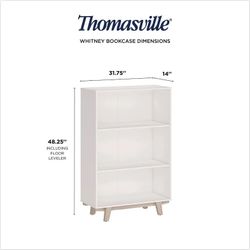 Thomasville furniture Whitney White bookcase