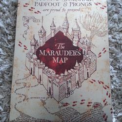 Maurauder's Map Canvas Picture Harry Potter