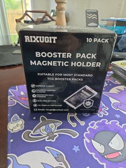 Booster pack magnetic holders