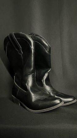 Arizona Jean Co Women’s Maybrook Cowboy Cowgirl Boots Black size 7W