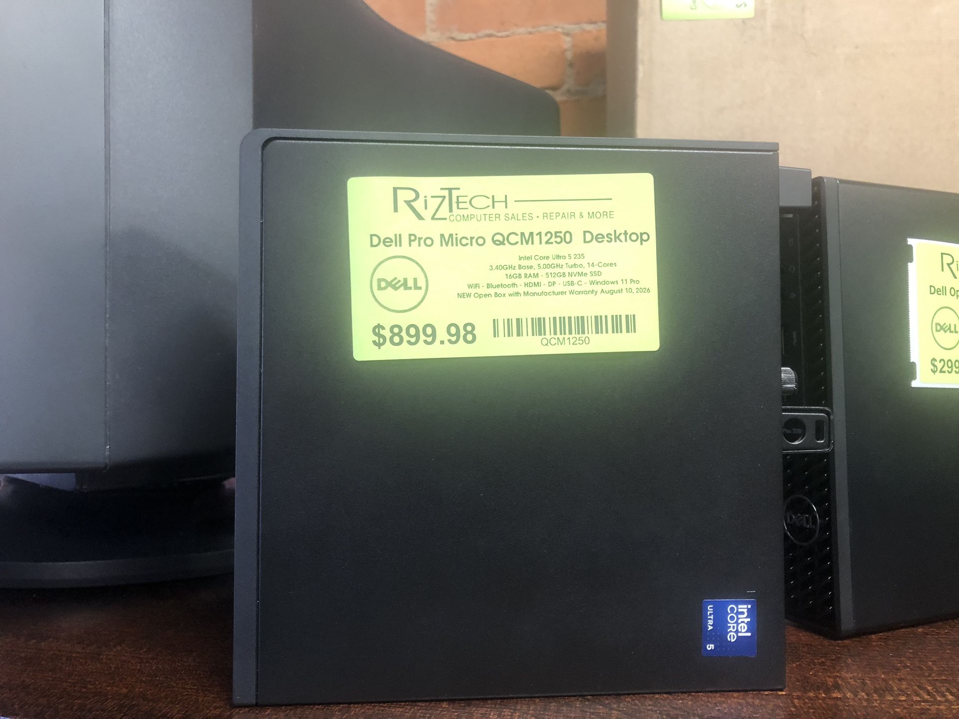 πΌ Dell Pro Micro QCM1250 Desktop - Compact Professional Power! π»