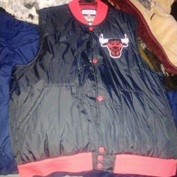 Chicago Bulls Sleeveless Jacket Vest