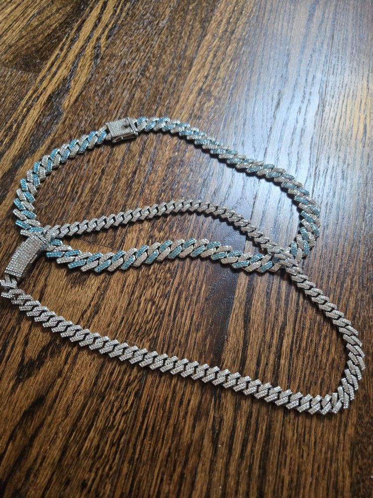 Stainless Steel Cubic Zirconia Chains