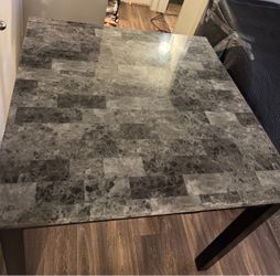 Dining table and 4 chair Used USED USED”