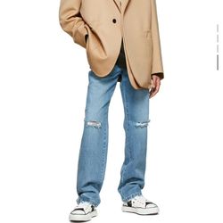 WE11DONE Camel Wool Blazer Jacket – Almost New – $150