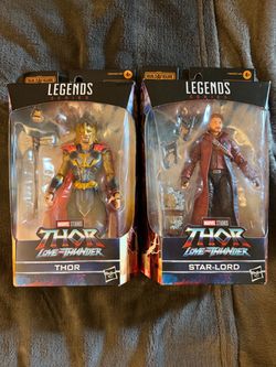Marvel Legends Thor & Star-Lord Action Figure Set