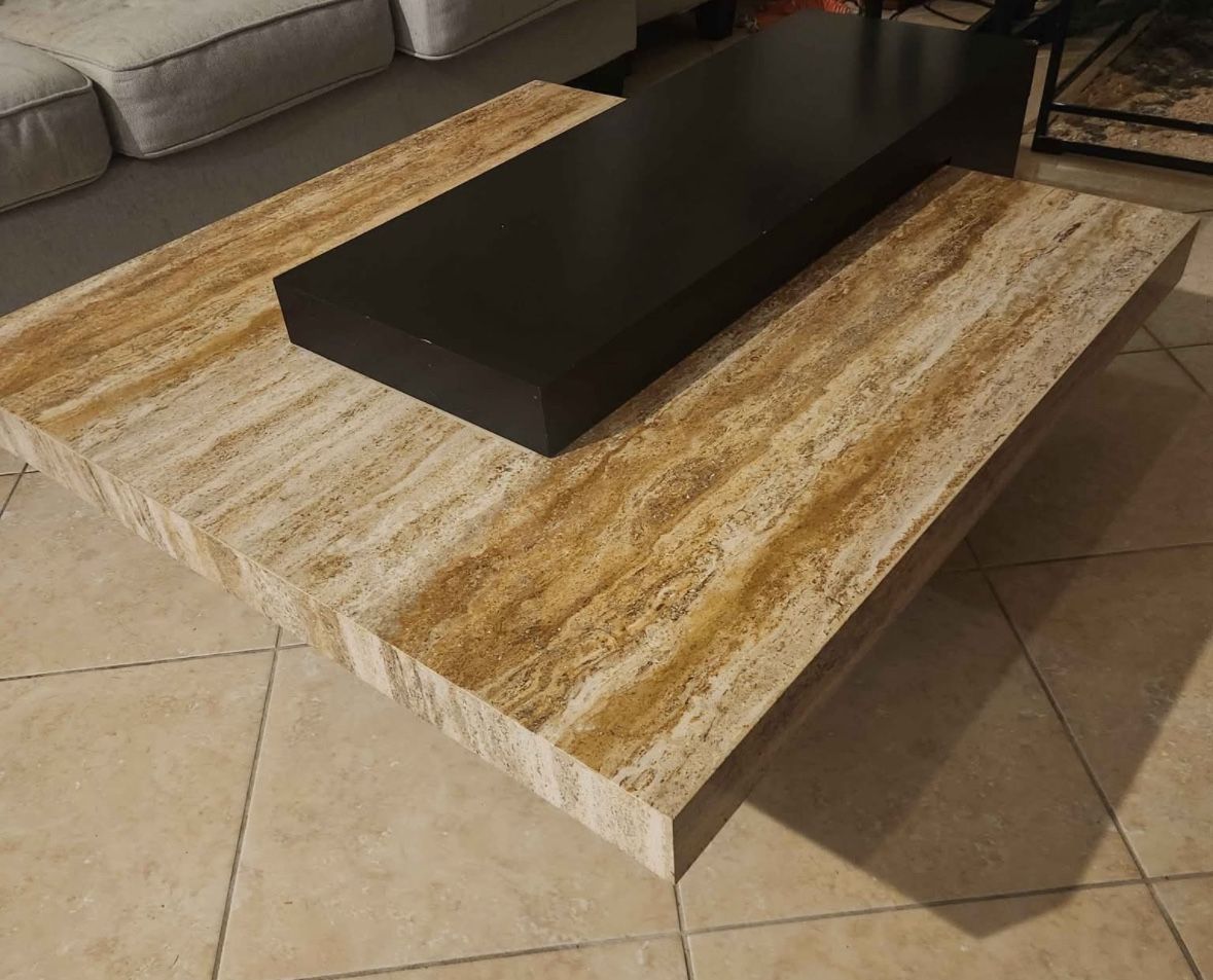 Robb $ Stucky Stone Top Table