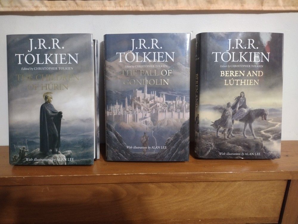 Fall of Gondolin, Beren and Luthian, and Children of Hurin.