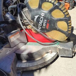 HITACHI 10in Laser Sliding Compound Miter Saw 