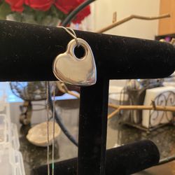Sterling Silver Heart Pendant