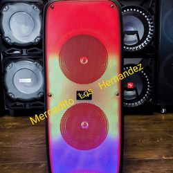 Dual 6,5" Woofer ❗️4000wn- Rechargeable 🔋Bluetooth Speaker ❗️ NEW in Box