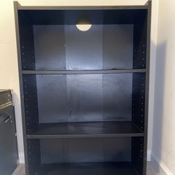 Black Wooden Shelves