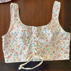 Cider Corset Crop Top