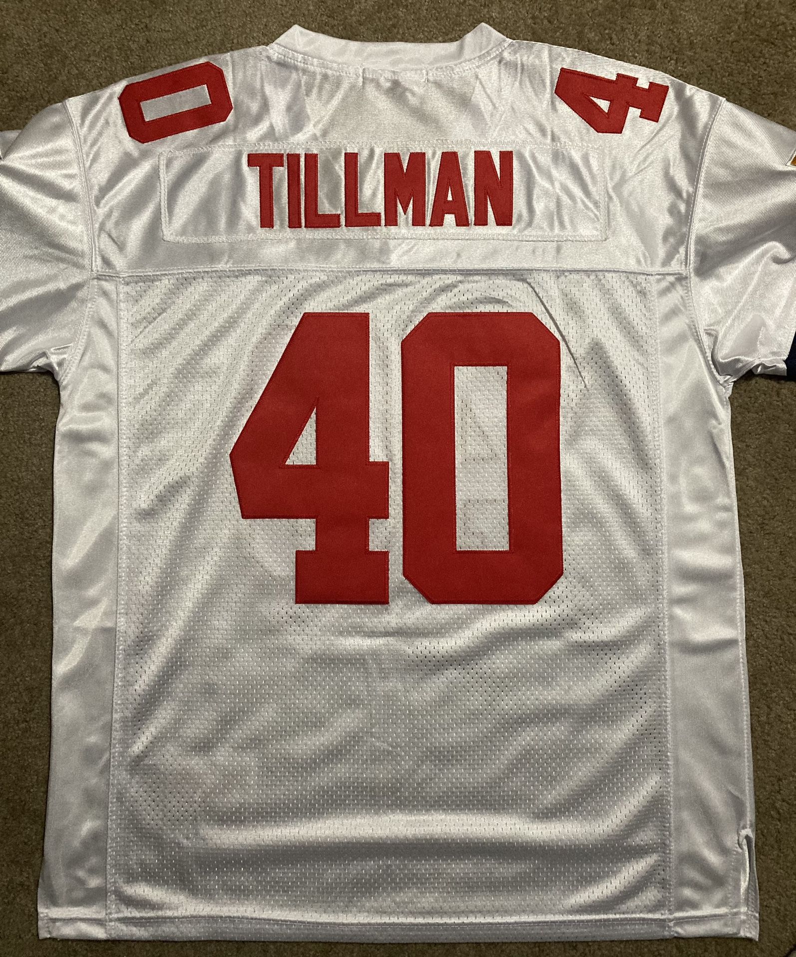 Arizona Cardinals Pat Tillman #40 Football Jersey White