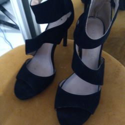 Black ankle Heels