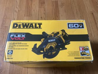  NEW Dewalt DCS577X1 Flexvolt 60v Max 7-1/4" Cordless Wormdrive Saw Kit w/Bat