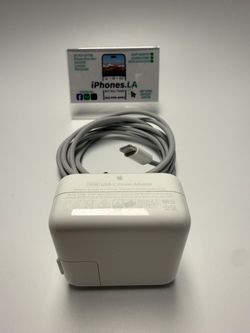 Apple MagSafe 3 Charger and 35W Power Adapter Used Space Gray Good Condition