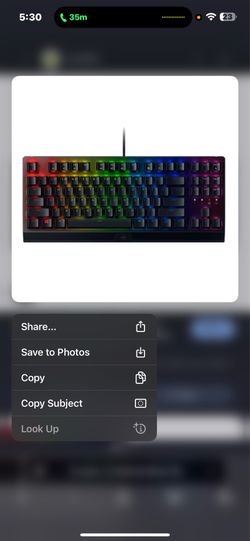 Blackwidow v3 tkl razer keyboard