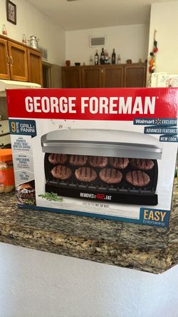 George Foreman 9-Serving Grill & Panini Press