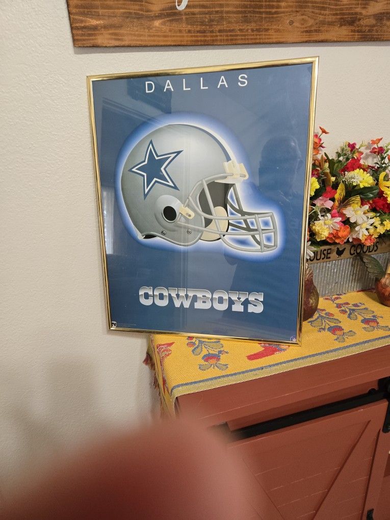 Nice Dallas Cowboys Framed Photo 16×20